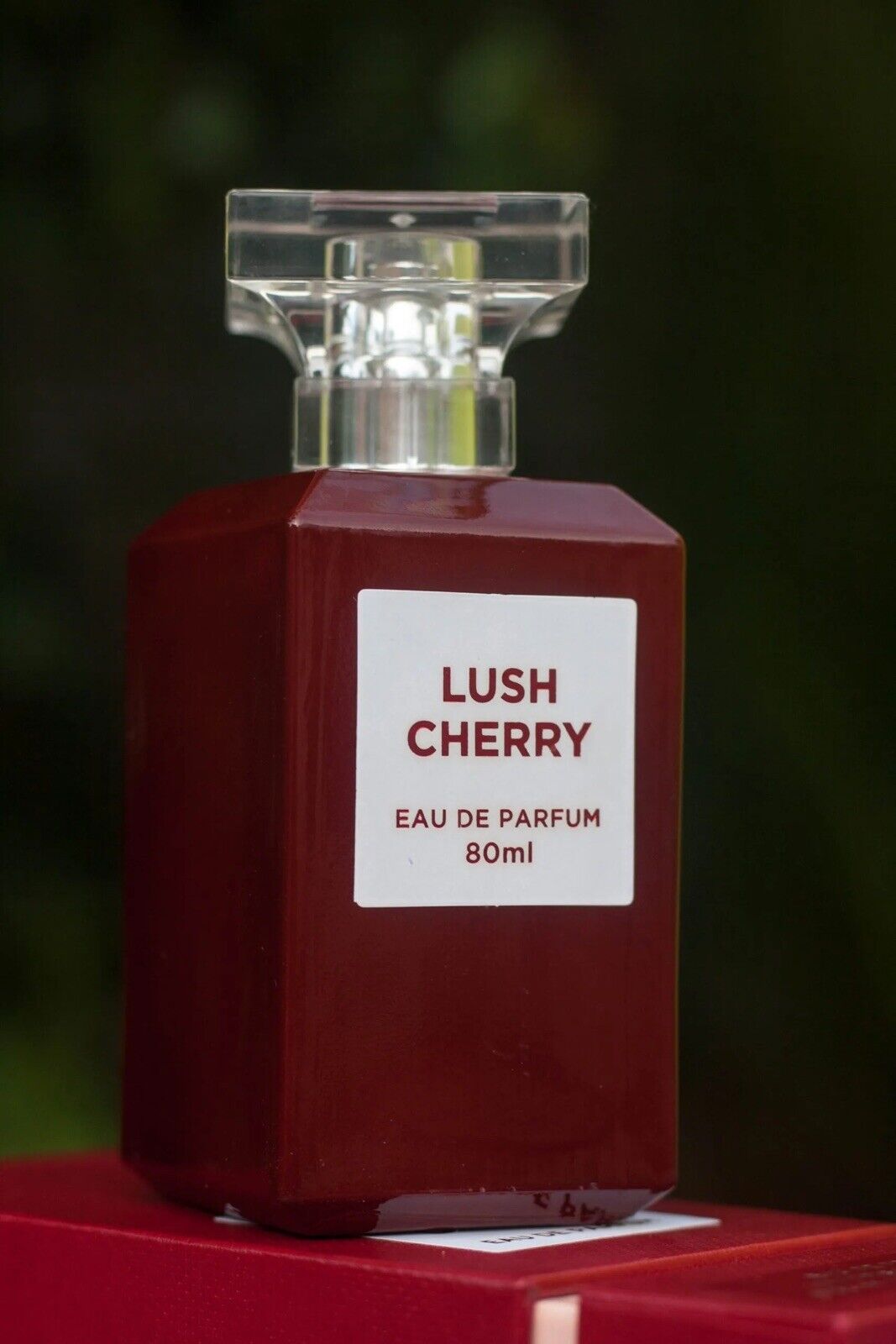 Lush Cherry by Fragrance World 2.7 oz / 80 ml Eau De Parfum Spray